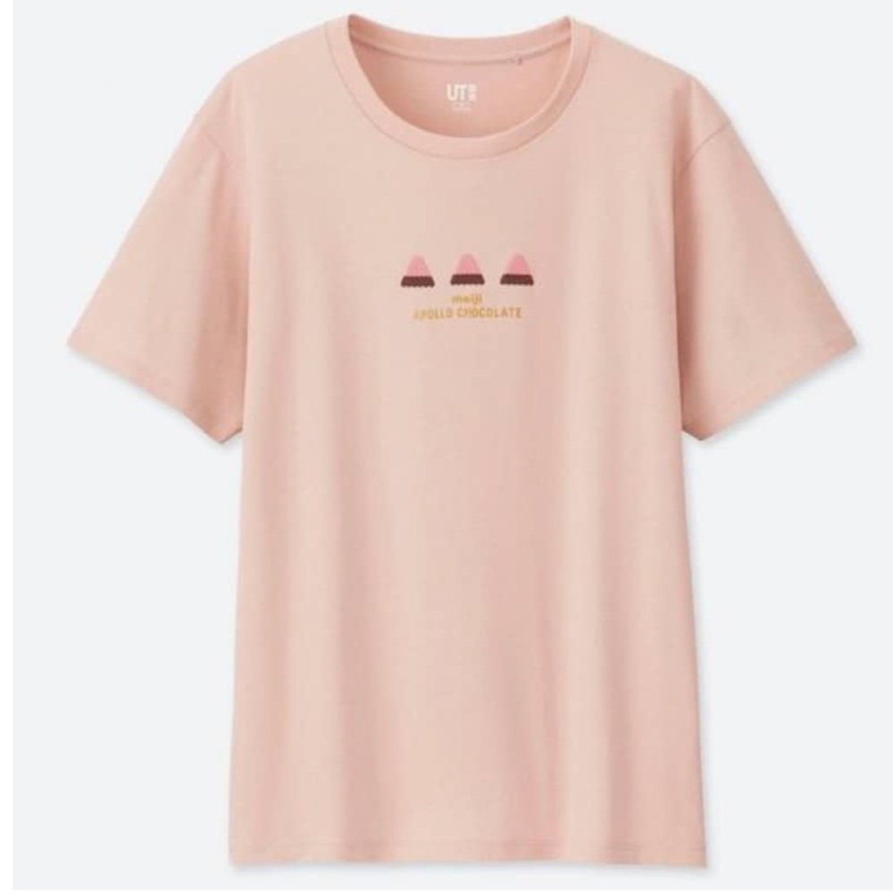 UNIQLO | Japan Okashi Collection Meiji Apollo Short Sleeve Tee (NWT)